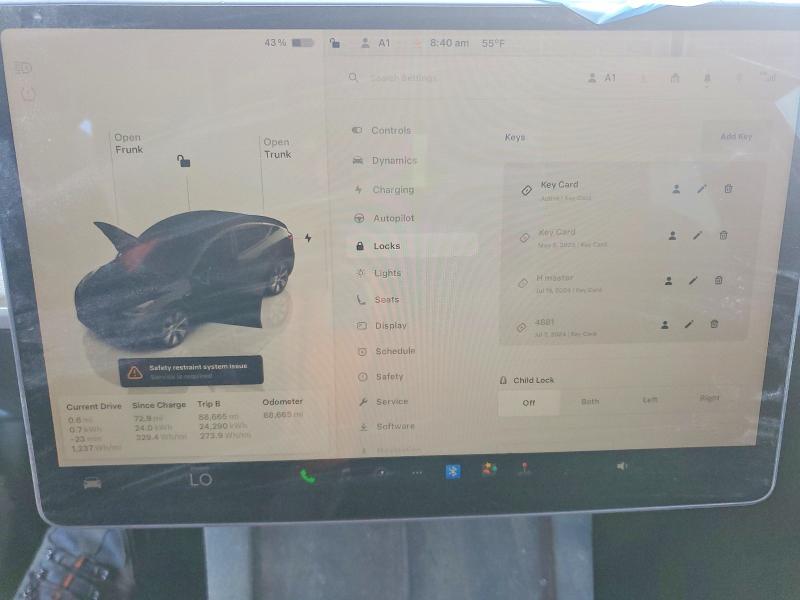 80672285 :رقم المزاد ، 7SAYGDEE4PA114881 vin ، 2023 Tesla Model Y مزاد بيع