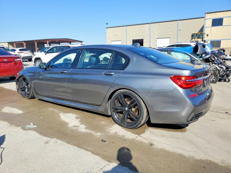 2016 Bmw 740 I მანქანა იყიდება აუქციონზე, vin: WBA7E2C57GG547607, აუქციონის ნომერი: 74832555