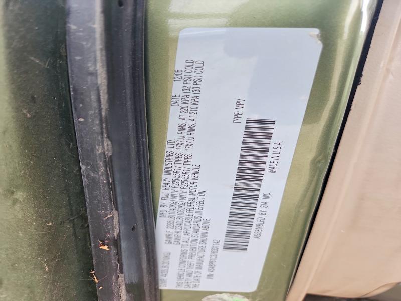 97887185 :رقم المزاد ، 4S4BP61C376331142 vin ، 2007 Subaru Outback Ou مزاد بيع