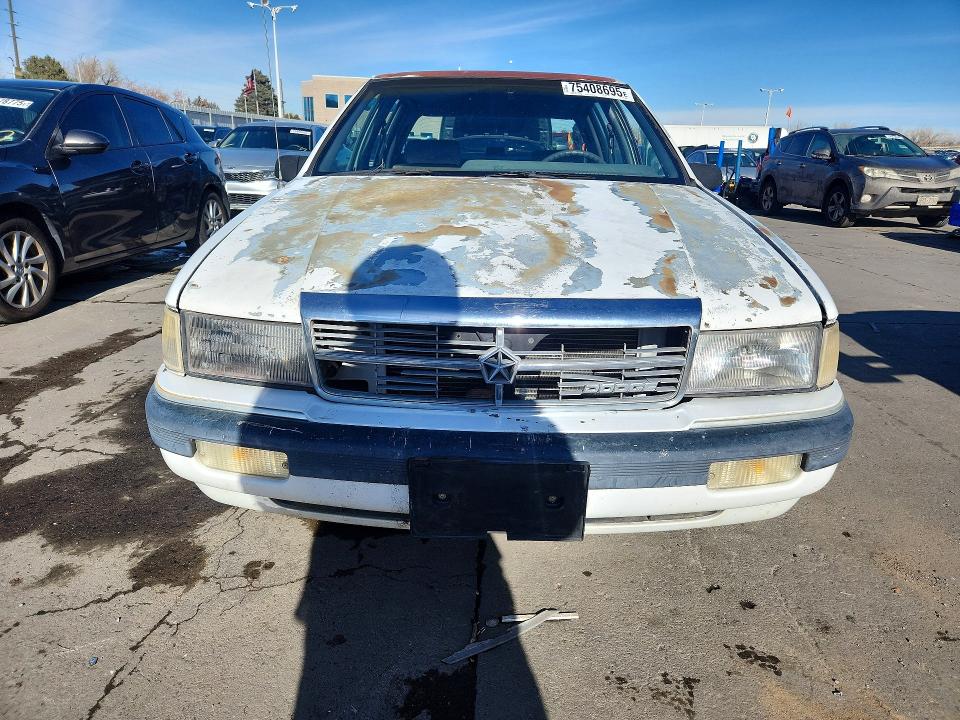 75408695 :رقم المزاد ، 1P3XA46K8LF770895 vin ، 1990 Plymouth Acclaim مزاد بيع