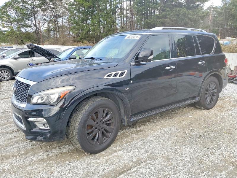 99304025 :رقم المزاد ، JN8AZ2NF9H9640111 vin ، 2017 Infiniti Qx80 Base مزاد بيع