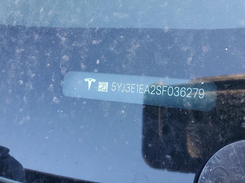 Aukcja sprzedaży 2025 Tesla Model 3, vin: 5YJ3E1EA2SF036279, numer aukcji: 73587695