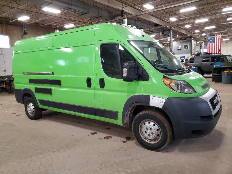 2021 Ram Promaster 2500 მანქანა იყიდება აუქციონზე, vin: 3C6LRVDG4ME523680, აუქციონის ნომერი: 72938115