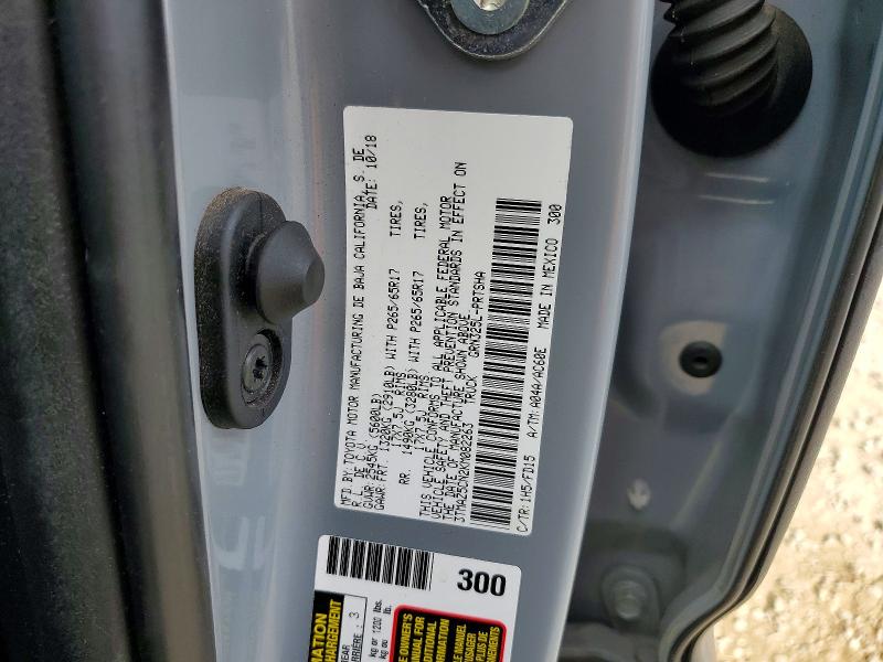 Продаж на аукціоні авто 2019 Toyota Tacoma, vin: 3TMAZ5CN2KM082263, номер лоту: 74626505