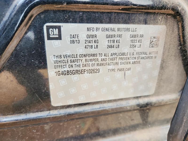 Продажа на аукционе авто 2014 Buick Lacrosse, vin: 1G4GB5GR5EF102629, номер лота: 99112515