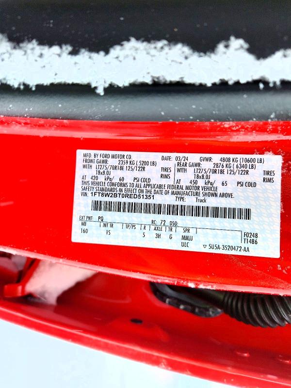 Продажа на аукционе авто 2024 Ford F250, vin: 1FT8W2BT0RED51351, номер лота: 72319265