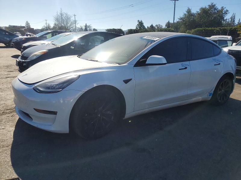 Продаж на аукціоні авто 2022 Tesla Model 3, vin: 5YJ3E1EB3NF243972, номер лоту: 74469695