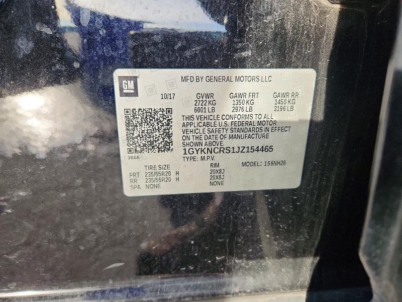 Aukcja sprzedaży 2018 Cadillac Xt5, vin: 1GYKNCRS1JZ154465, numer aukcji: 75036125