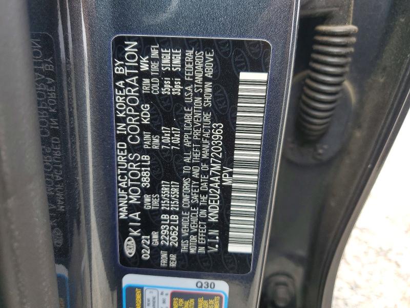 Aukcja sprzedaży 2021 Kia Seltos, vin: KNDEU2AA7M7203963, numer aukcji: 98686885