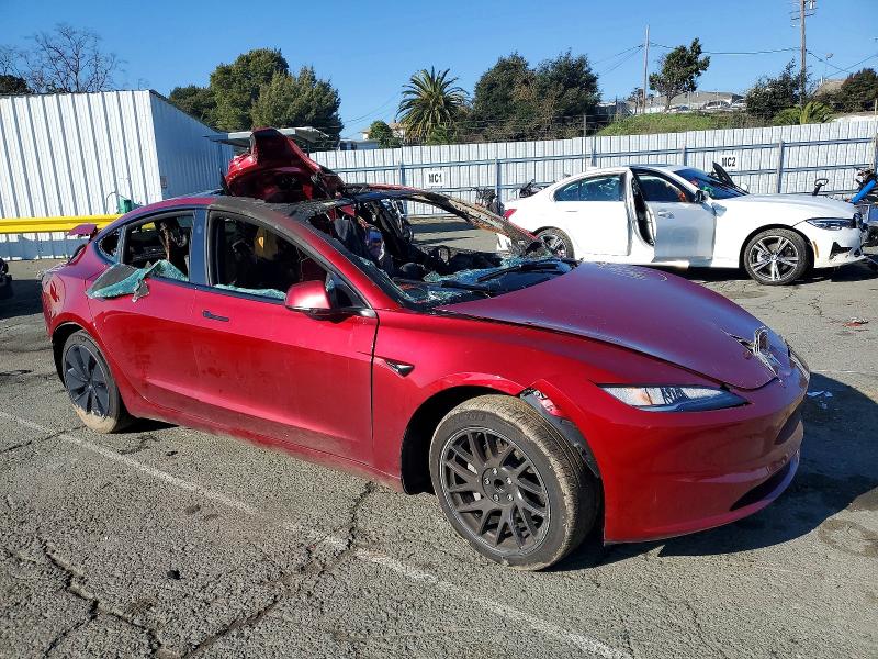 Aukcja sprzedaży 2024 Tesla Model 3, vin: 5YJ3E1EA2RF800870, numer aukcji: 72840705