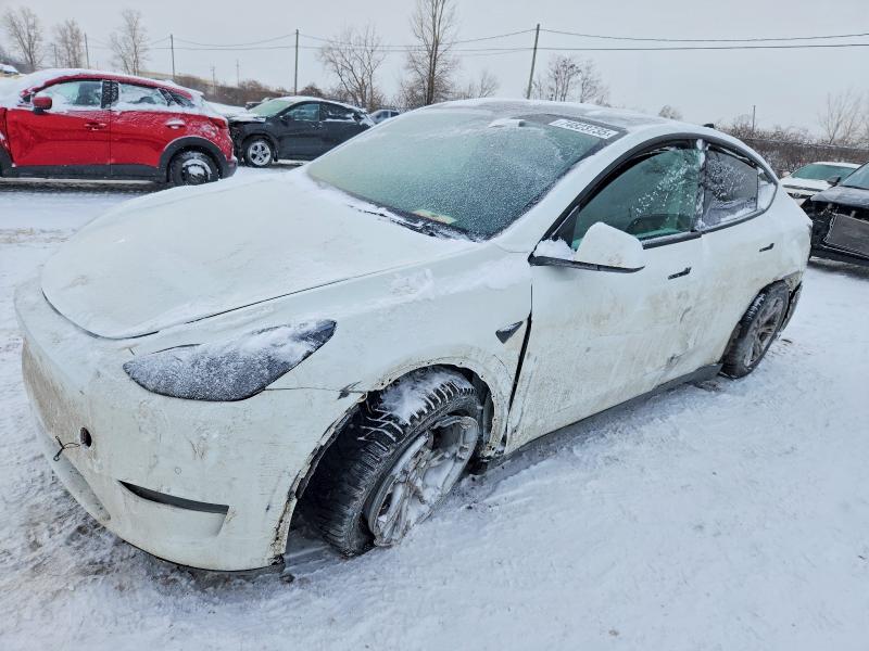Продажа на аукционе авто 2021 Tesla Model Y, vin: 5YJYGAEE8MF231759, номер лота: 74823735