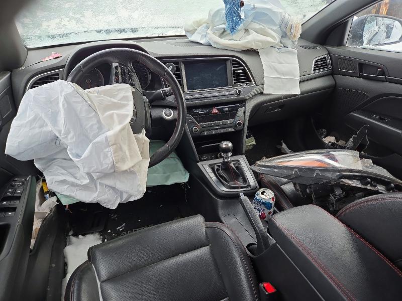 2018 Hyundai Elantra მანქანა იყიდება აუქციონზე, vin: KMHD04LBXJU459869, აუქციონის ნომერი: 73720845