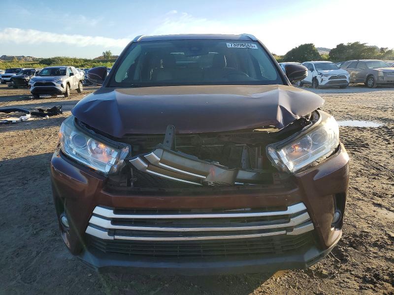 Aukcja sprzedaży 2019 Toyota Highlander, vin: 5TDKZRFH2KS342355, numer aukcji: 73096685