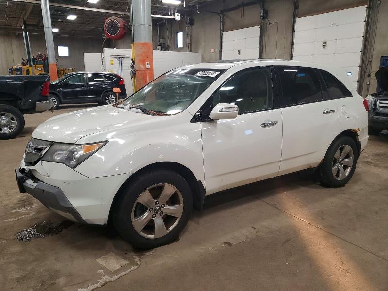 73822425 :رقم المزاد ، 2HNYD28809H515533 vin ، 2009 Acura Mdx مزاد بيع