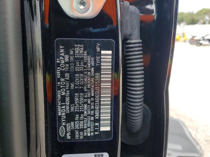 Продажа на аукционе авто 2025 Hyundai Kona, vin: KM8HB3AB6SU315388, номер лота: 74995755