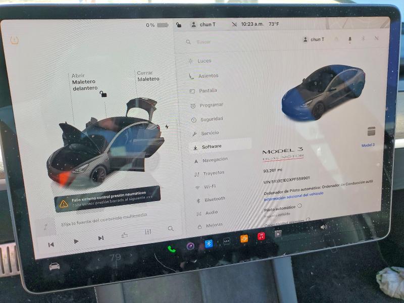 Aukcja sprzedaży 2023 Tesla Model 3, vin: 5YJ3E1ECXPF559901, numer aukcji: 72322575