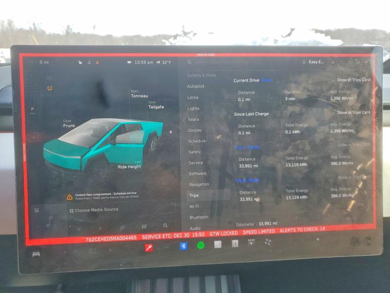 Aukcja sprzedaży 2024 Tesla Cybertruck, vin: 7G2CEHED5RA004465, numer aukcji: 97885155
