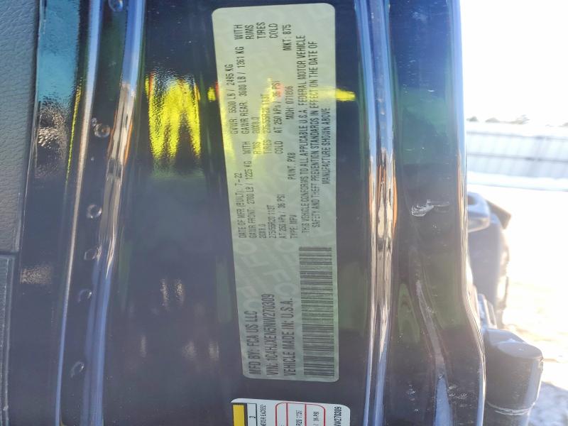 Продажа на аукционе авто 2022 Jeep Wrangler Unlimited, vin: 1C4HJXEN5NW270309, номер лота: 74941815