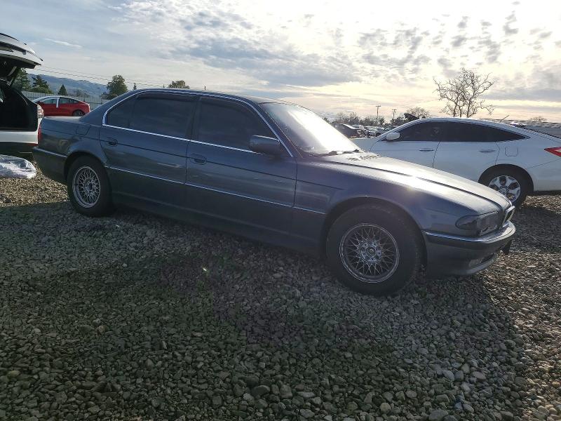 1999 Bmw 740 მანქანა იყიდება აუქციონზე, vin: WBAGH8333XDP04219, აუქციონის ნომერი: 98909485