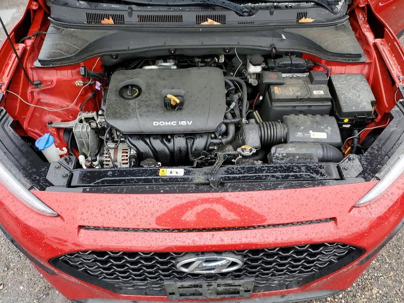 99903425 :رقم المزاد ، KM8K12AA3MU717706 vin ، 2021 Hyundai Kona Se مزاد بيع