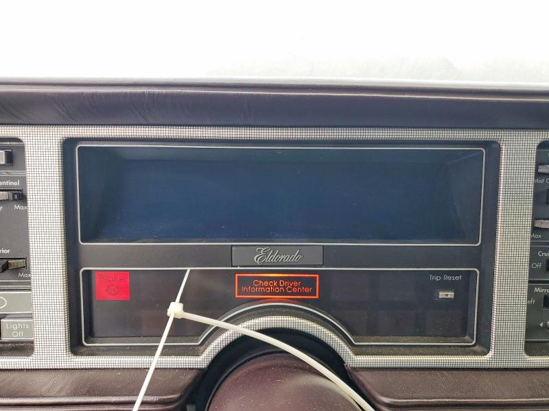 75686255 :رقم المزاد ، 1G6EL5786GU614658 vin ، 1986 Cadillac Eldorado مزاد بيع