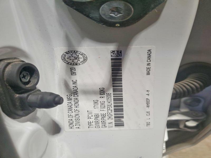 Aukcja sprzedaży 2020 Honda Civic Lx 4dr, vin: 2HGFC2F5XLH035095, numer aukcji: 74936885