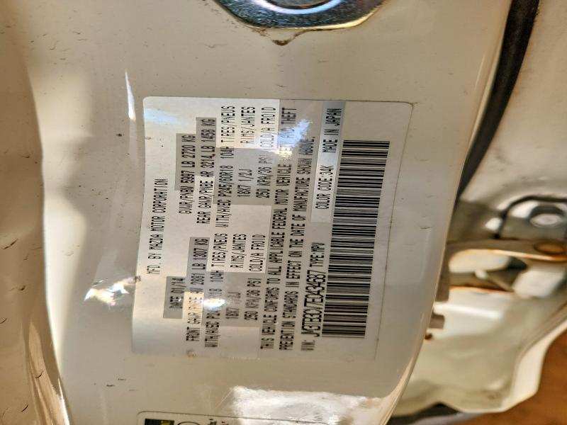 73171515 :رقم المزاد ، JM3TB3CV7E0434687 vin ، 2014 Mazda Cx-9 Touri مزاد بيع