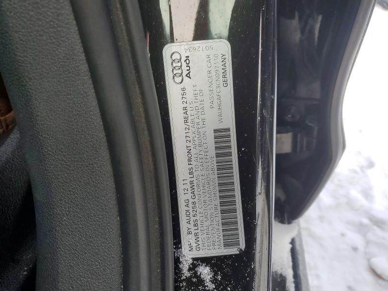 Продажа на аукционе авто 2012 Audi A6, vin: WAUHGAFC3CN097110, номер лота: 74736545