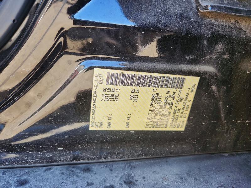 74033835 :رقم المزاد ، 1N4AA6AP8HC456344 vin ، 2017 Niss Maxima مزاد بيع