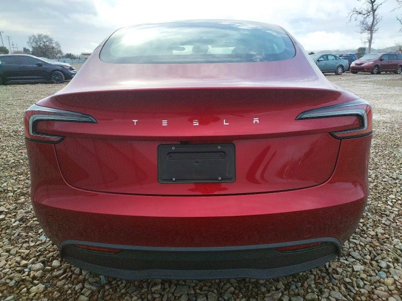 2025 Tesla Model 3 მანქანა იყიდება აუქციონზე, vin: 5YJ3E1EA2SF991289, აუქციონის ნომერი: 98699555