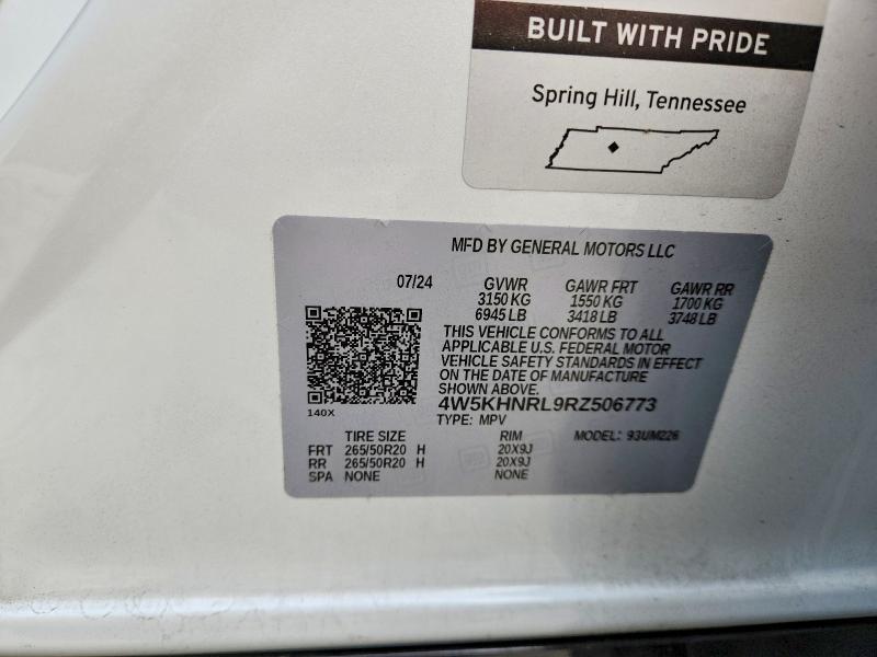 Продажа на аукционе авто 2024 Acura Zdx, vin: 4W5KHNRL9RZ506773, номер лота: 73515215