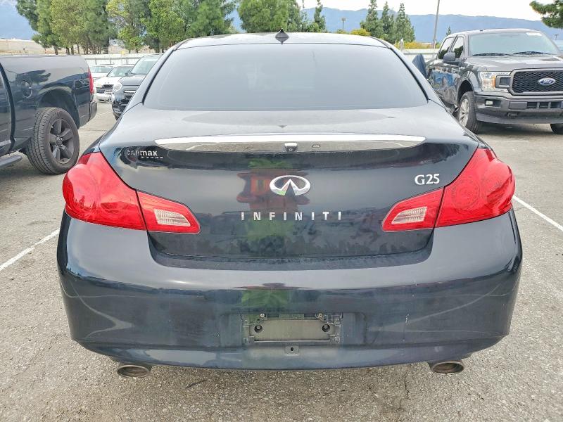 99545875 :رقم المزاد ، JN1DV6AP8BM603696 vin ، 2011 Infiniti G25 Base مزاد بيع