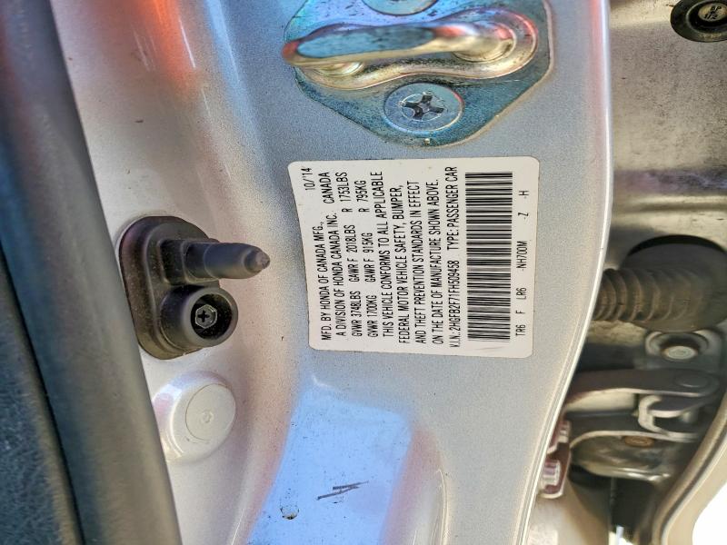 Aukcja sprzedaży 2015 Honda Civic, vin: 2HGFB2F71FH509458, numer aukcji: 72568795