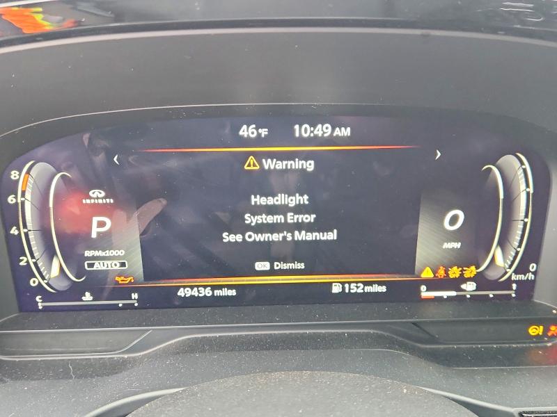 Aukcja sprzedaży 2023 Infiniti Qx60, vin: 5N1DL1FS0PC364821, numer aukcji: 74432765