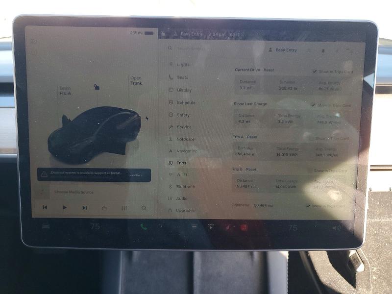 2023 Tesla Model 3 მანქანა იყიდება აუქციონზე, vin: 5YJ3E1EA4PF403951, აუქციონის ნომერი: 99574055