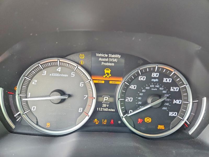 75219005 :رقم المزاد ، 5FRYD4H86HB008625 vin ، 2017 Acura Mdx Advanc مزاد بيع