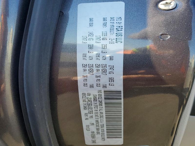 99649785 :رقم المزاد ، 2C4RC1BGXJR217836 vin ، 2018 Chrysler Pacifica مزاد بيع