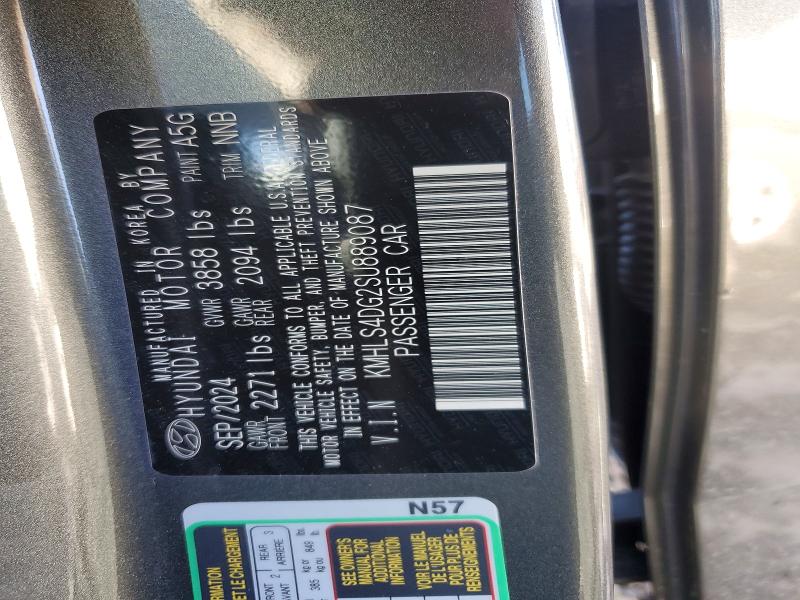 2025 Hyundai Elantra მანქანა იყიდება აუქციონზე, vin: KMHLS4DG2SU889087, აუქციონის ნომერი: 73404535