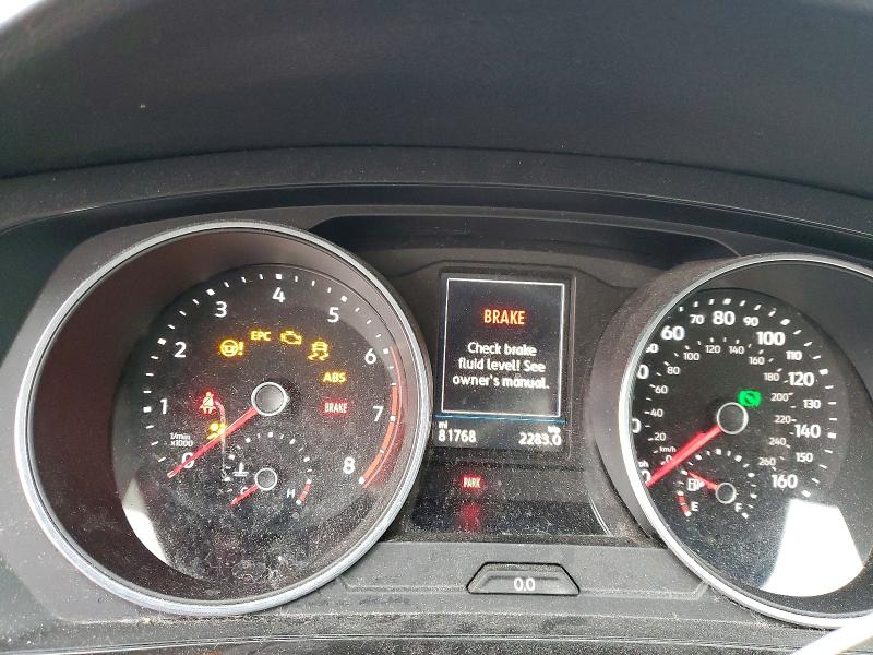 2019 Volkswagen Tiguan მანქანა იყიდება აუქციონზე, vin: 3VV2B7AX9KM121098, აუქციონის ნომერი: 73493115