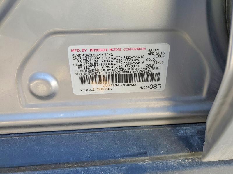 Продаж на аукціоні авто 2016 Mitsubishi Outlander Sport, vin: JA4AP3AW8GZ046423, номер лоту: 97825955