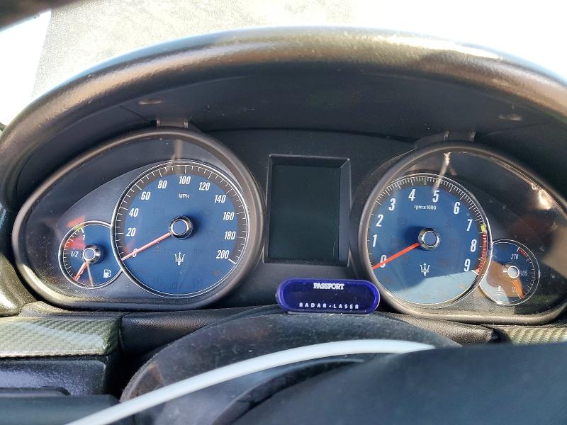2012 Maserati Granturismo მანქანა იყიდება აუქციონზე, vin: ZAM45KLA9C0062497, აუქციონის ნომერი: 75049305