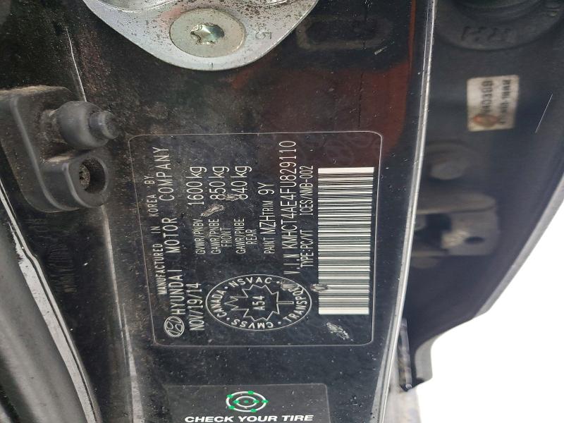 99330385 :رقم المزاد ، KMHCT4AE4FU829110 vin ، 2015 Hyundai Accent مزاد بيع