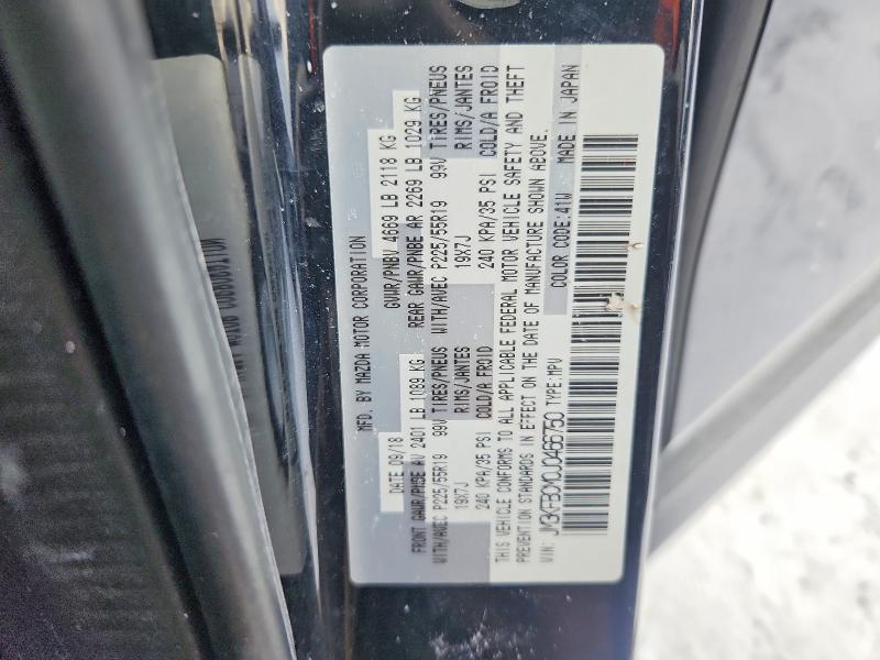 99077605 :رقم المزاد ، JM3KFBCM0J0466750 vin ، 2018 Mazda Cx-5 مزاد بيع