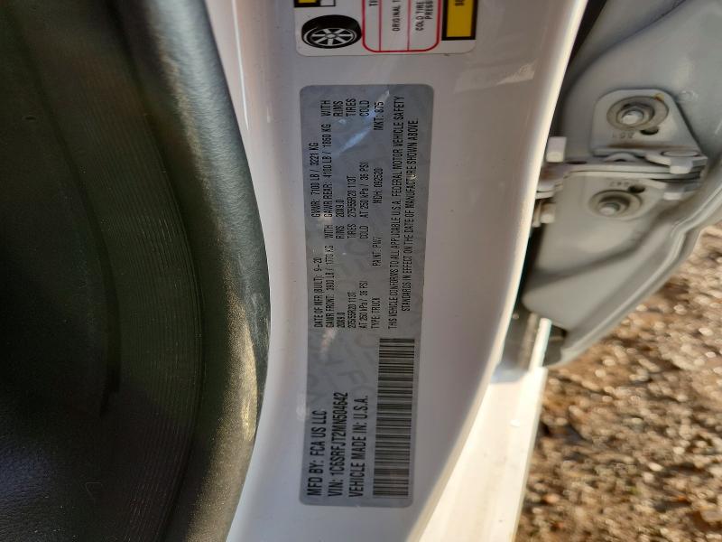98434915 :رقم المزاد ، 1C6SRFJT2MN504642 vin ، 2021 Ram 1500 مزاد بيع