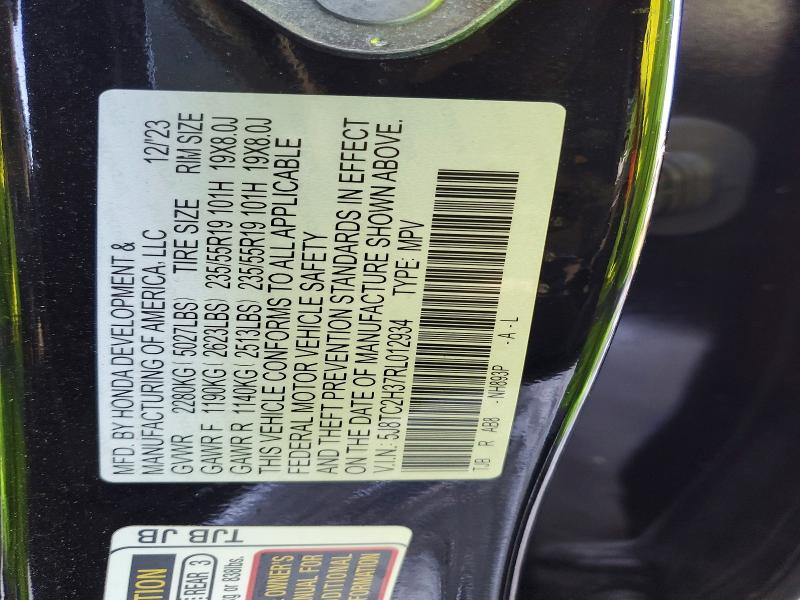 Продаж на аукціоні авто 2024 Acura Rdx, vin: 5J8TC2H37RL012934, номер лоту: 74352315