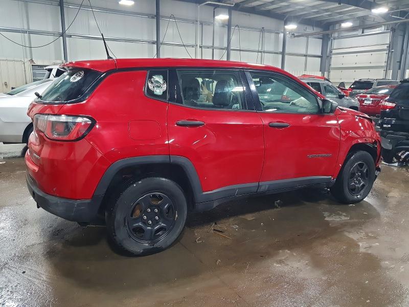 2017 Jeep Compass მანქანა იყიდება აუქციონზე, vin: 3C4NJDAB9HT645920, აუქციონის ნომერი: 99945005