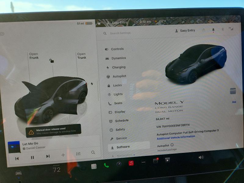 75251615 :رقم المزاد ، 7SAYGDEE5NF386114 vin ، 2022 Tesla Model Y مزاد بيع