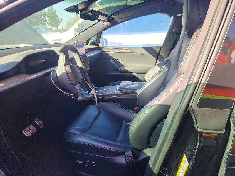 74792355 :رقم المزاد ، 7SAXCBE58NF328381 vin ، 2022 Tesla Model X مزاد بيع