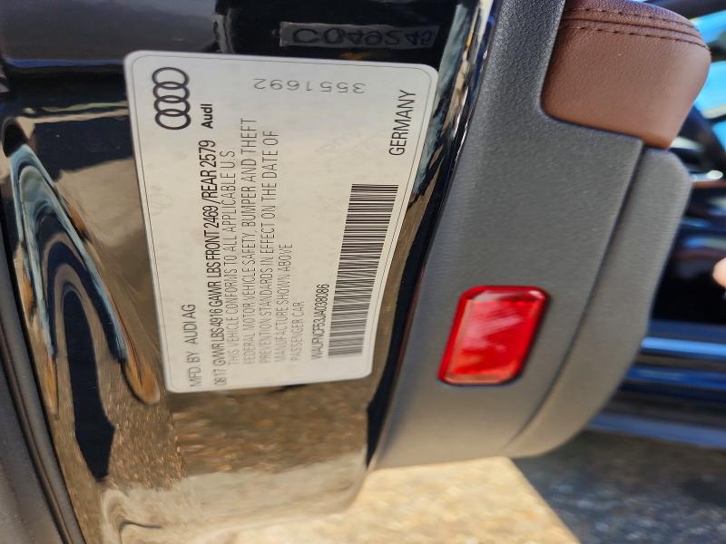 Продаж на аукціоні авто 2018 Audi A5, vin: WAUFNCF53JA038086, номер лоту: 73037325