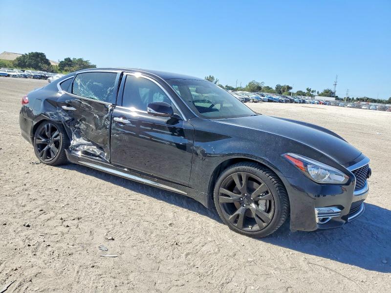 74994885 :رقم المزاد ، JN1BY1PP6JM330054 vin ، 2018 Infiniti Q70l 3.7 L مزاد بيع
